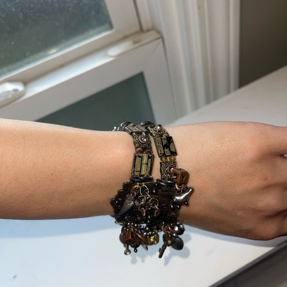 Beautiful vintage bracelet with a watch - Picture 4 of 10